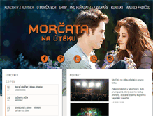 Tablet Screenshot of morcatanauteku.cz
